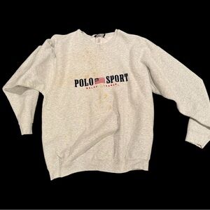 Vintage 90s Polo Sport by Ralph Lauren Crewneck Sweater